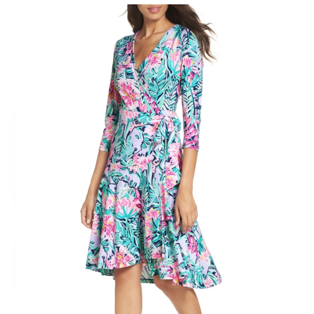 Lilly Pulitzer Rozaline Wrap dress - Picture 1 of 6